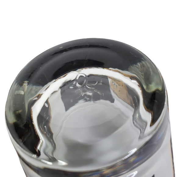 8 Vintage Dominion MCM Gold Black Low Ball Whiskey Glasses Rocks Barware - Picture 5 of 10